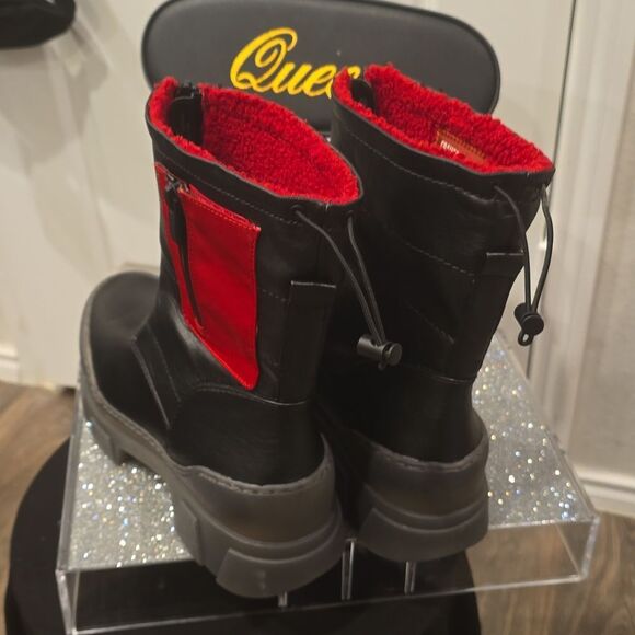 Franco Sarto Galaxy Boots- Black - Picture 8 of 10